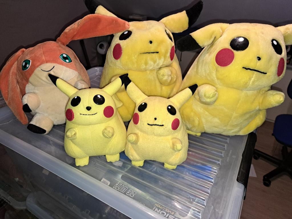 Pokémon + Patamon knuffels, Enlèvement ou Envoi, Utilisé