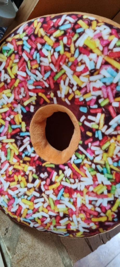 Coussin  Donuts Neuf, Maison & Meubles, Envoi, Neuf, Autres couleurs, Rond