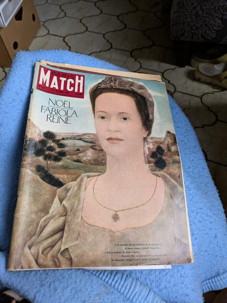 Paris match, Verzamelen, Ophalen of Verzenden, Zo goed als nieuw, Tijdschrift of Boek