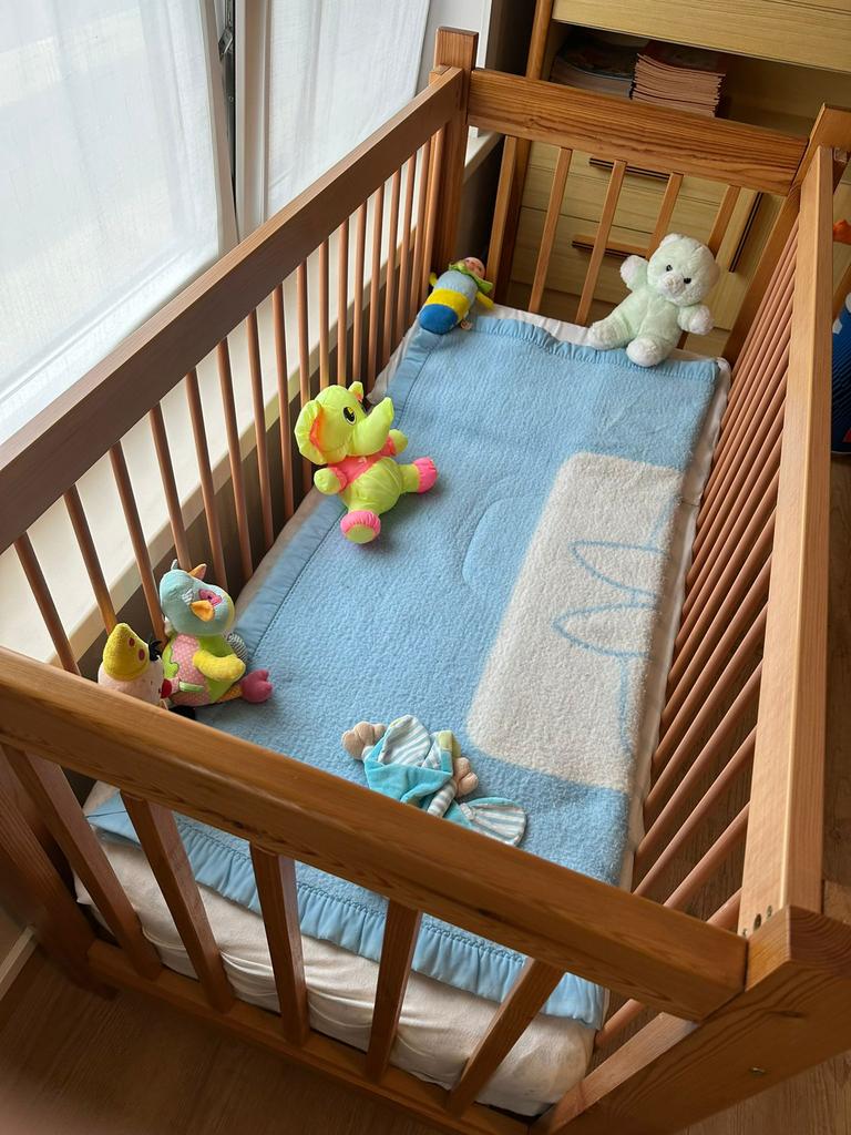Babybed, Ophalen, Gebruikt