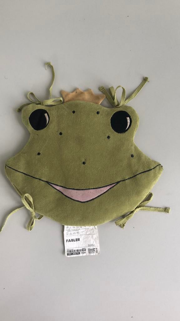 Kussentje ikea FABLER kikker, Dieren en Toebehoren