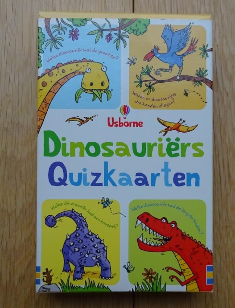 Dino Quizkaarten - Usborne, Enlèvement ou Envoi, Utilisé, Garçon ou Fille
