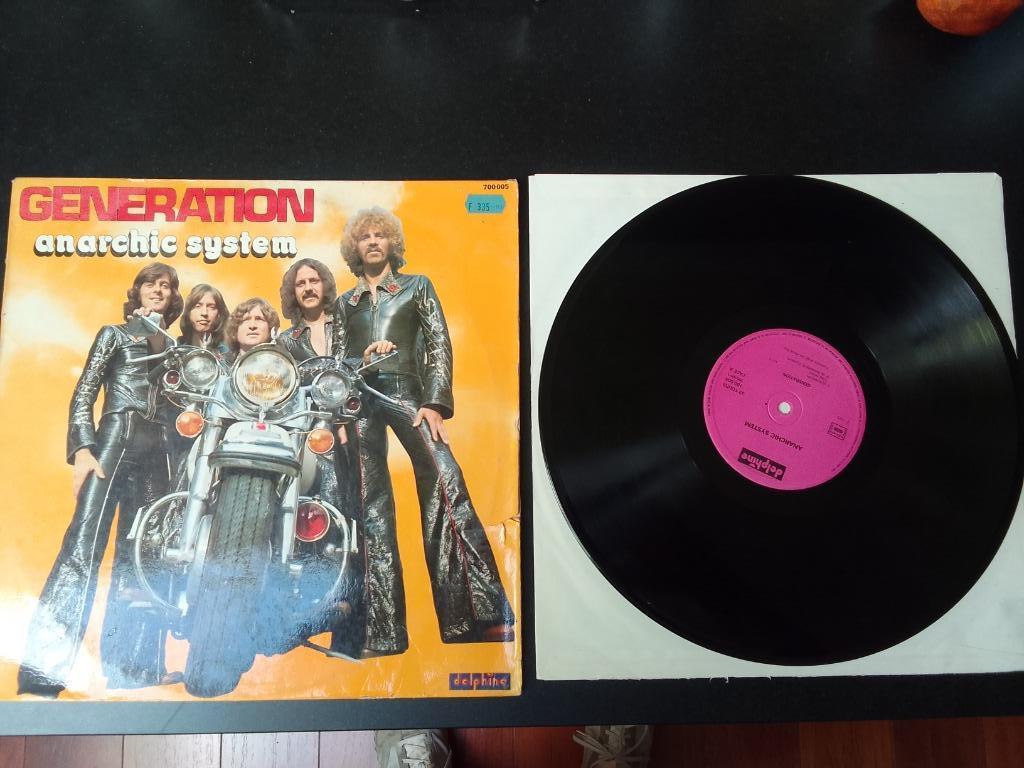 33T LP Anarchic System Generation 1975 BE, CD & DVD, Vinyles | Compilations, Enlèvement ou Envoi, Utilisé