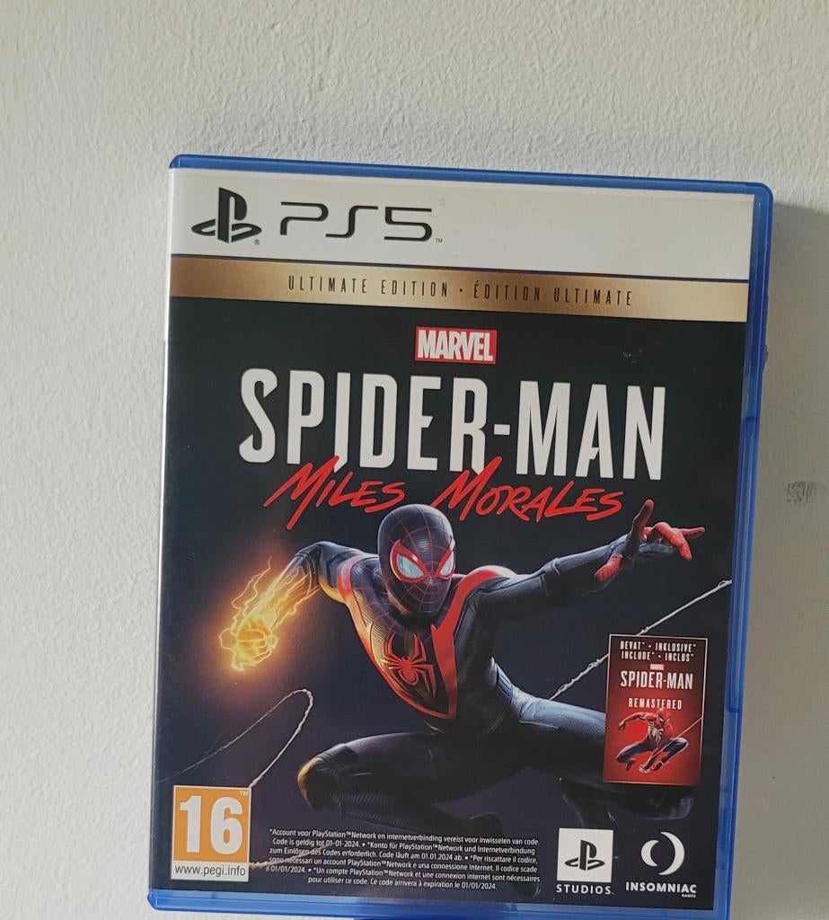 Spider-man miles morales PS5, Ophalen, Zo goed als nieuw