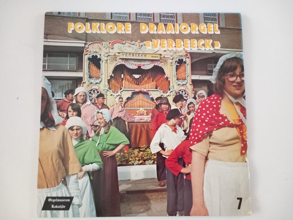Orgue à tonneau Folklore LP en vinyle Verbeeck Organ Museum, Enlèvement ou Envoi, 12 pouces, Musique régionale