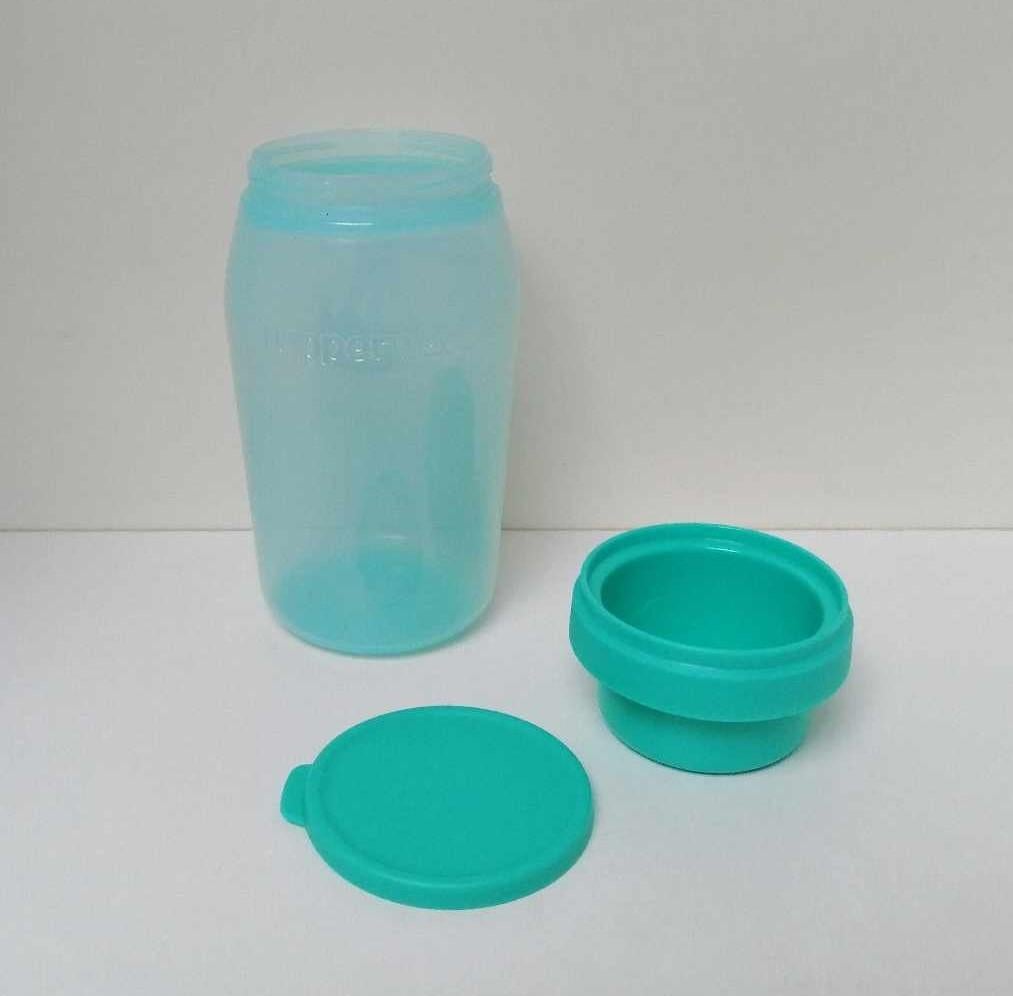 Tupperware™ « Universal Jar Eco » 825 ml, Ophalen of Verzenden, Nieuw, Blauw, Bus of Trommel