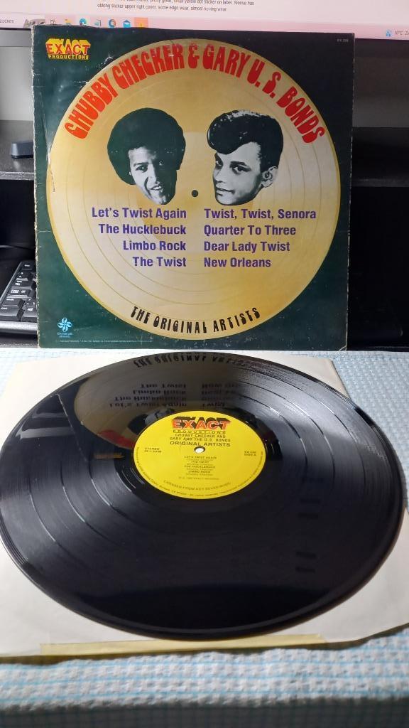 Chubby Checker And Gary U.S. Bonds - Lp, Enlèvement ou Envoi, Comme neuf, 12 pouces