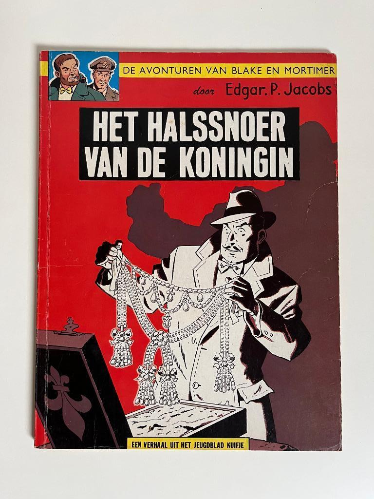 Blake en Mortimer - Het halssnoer vd koningin - 1e dr 1967, Boeken, Stripverhalen, Verzenden