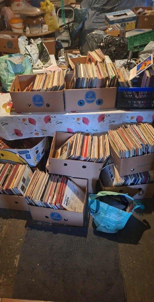 50 caisses de 33 tours, Enlèvement ou Envoi, Comme neuf