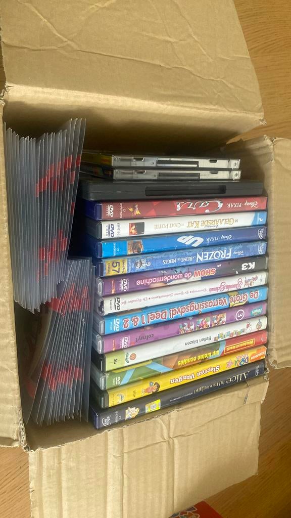 DVD’s en cd’s, Enlèvement, Utilisé