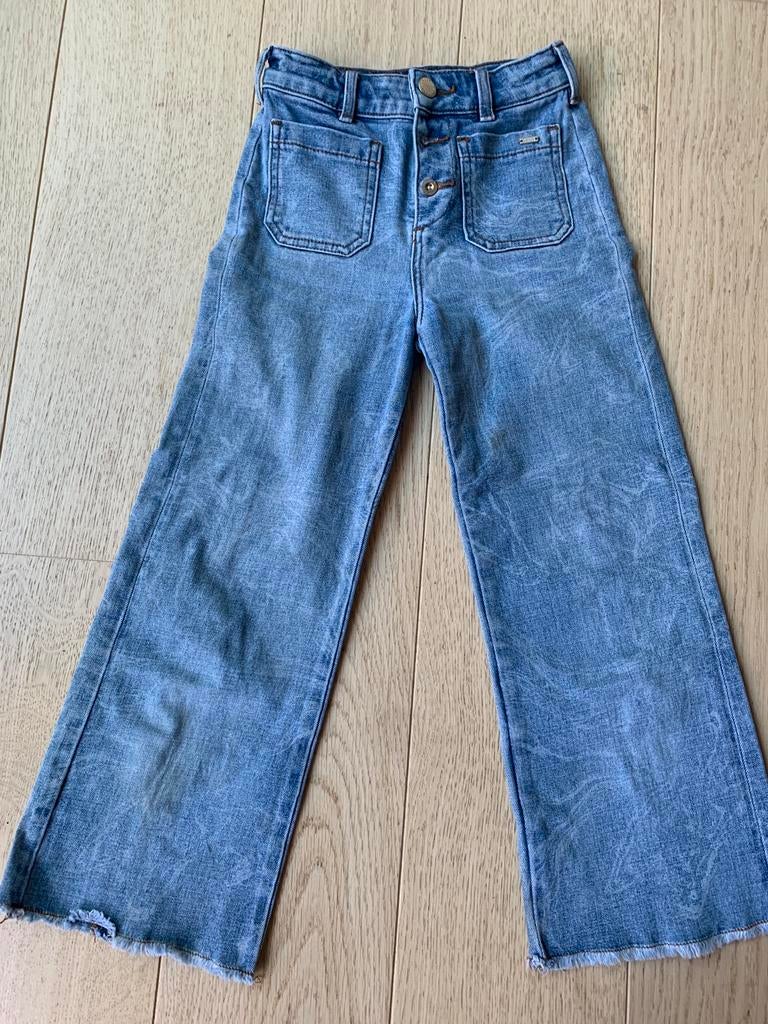 Jeans High Waist, Wide leg, Scotch & Soda - 8 jaar, Pantalon, Enlèvement ou Envoi, Comme neuf, Scotch & Soda