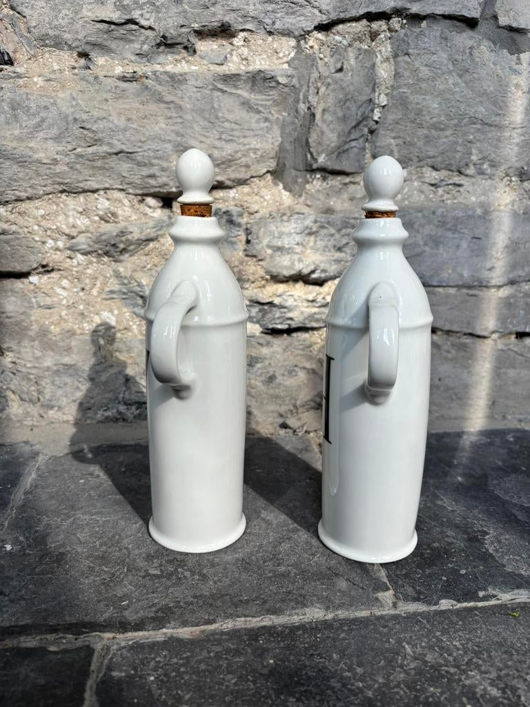 Cruches à huile et à vinaigre en porcelaine, Antiquités & Art, Enlèvement ou Envoi