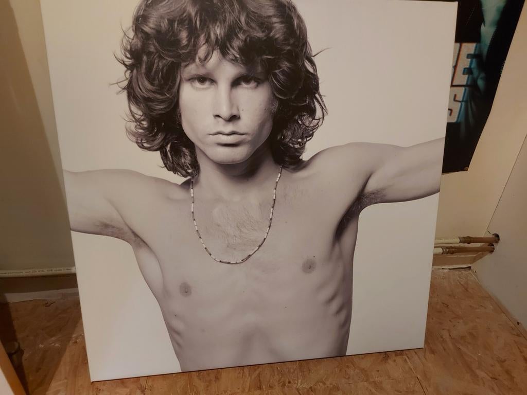 Fotokader the doors Jim Morrison, Ophalen, 75 tot 100 cm, 75 cm of meer, Print