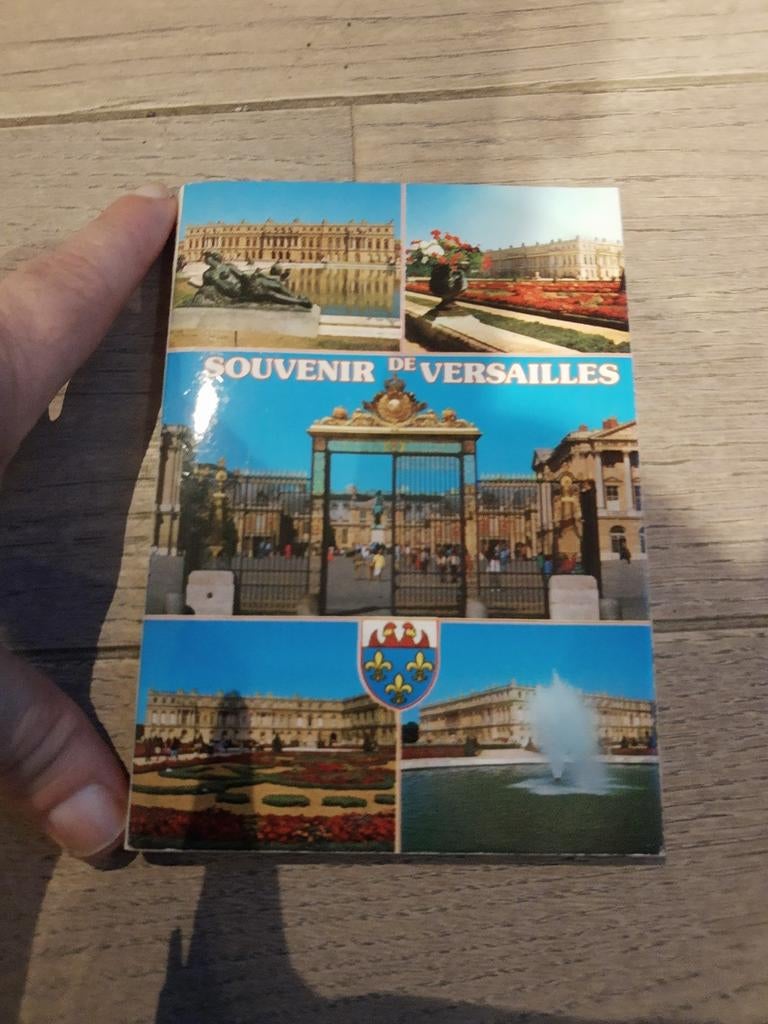 Postkaartenboekje : kasteel van Versailles, Ophalen of Verzenden