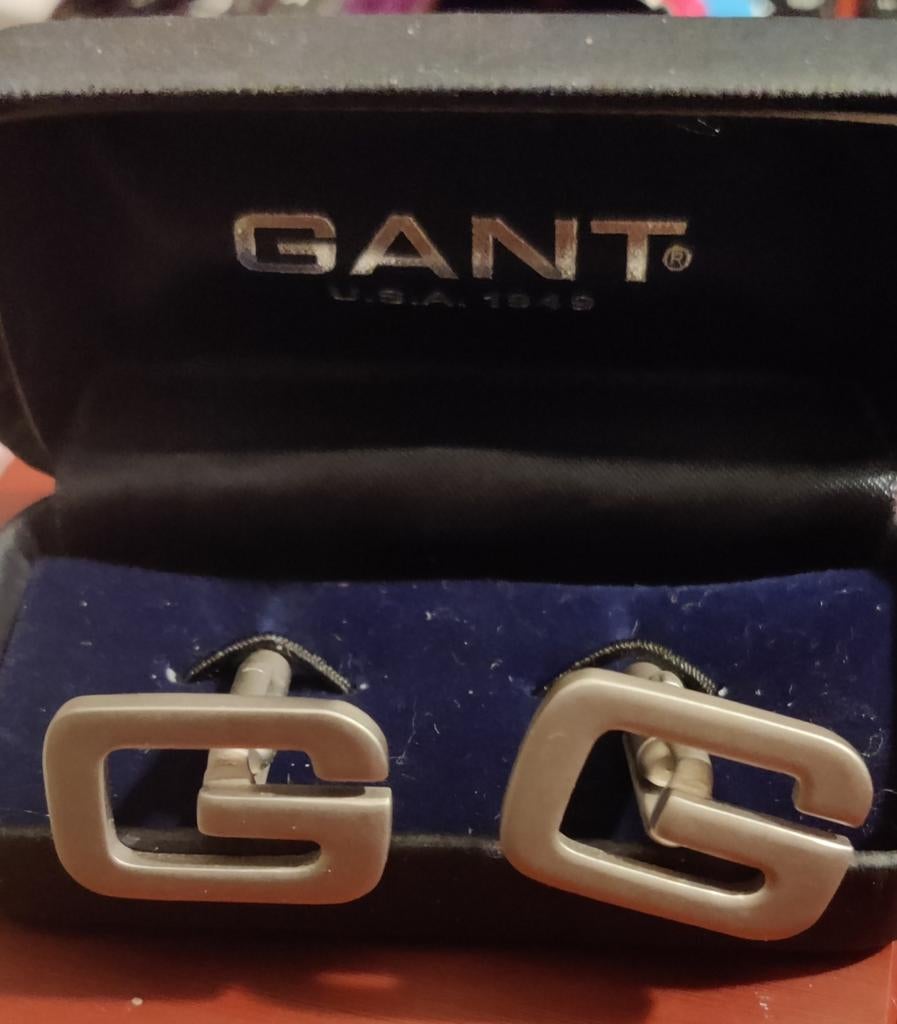 Boutons de manchette vintage Gant USA 1949, Enlèvement ou Envoi, Comme neuf