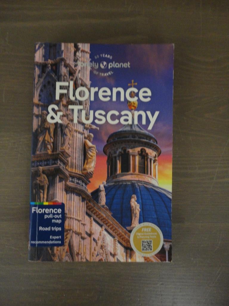 Travel Guide- Lonely Planet Florence & Tuscany, Boeken, Reisgidsen, Zo goed als nieuw, Reisgids of -boek, Europa, Lonely Planet