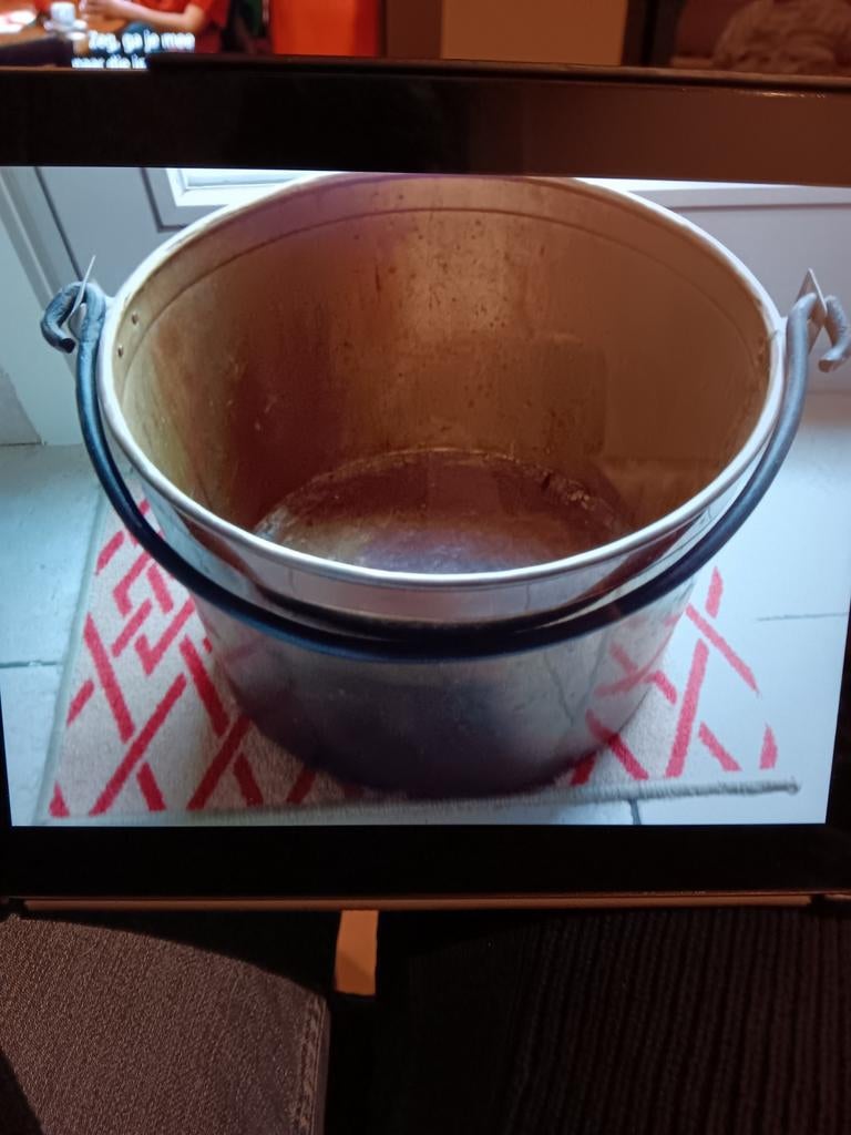 koperen ketel, Ophalen