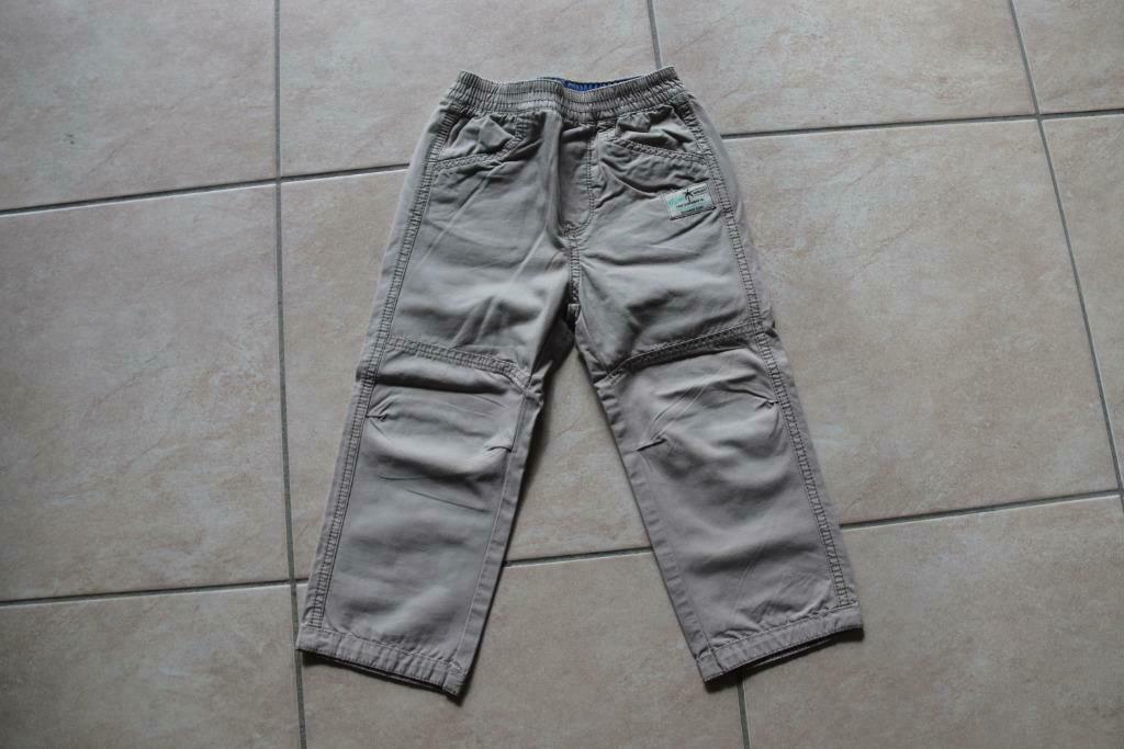 Mexx beige katoenen broek maat 92, Garçon, Enlèvement ou Envoi, Utilisé, Pantalon