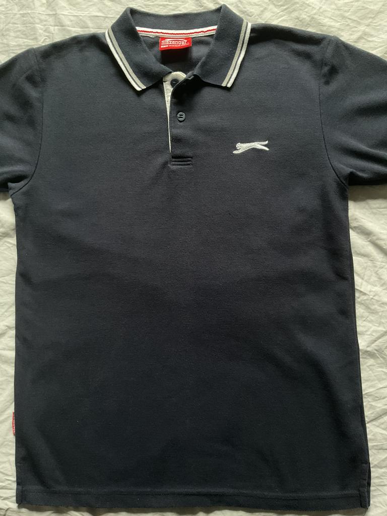 Slazenger, Polo bleu foncé XS ou polo blanc S, Enlèvement ou Envoi, Blanc