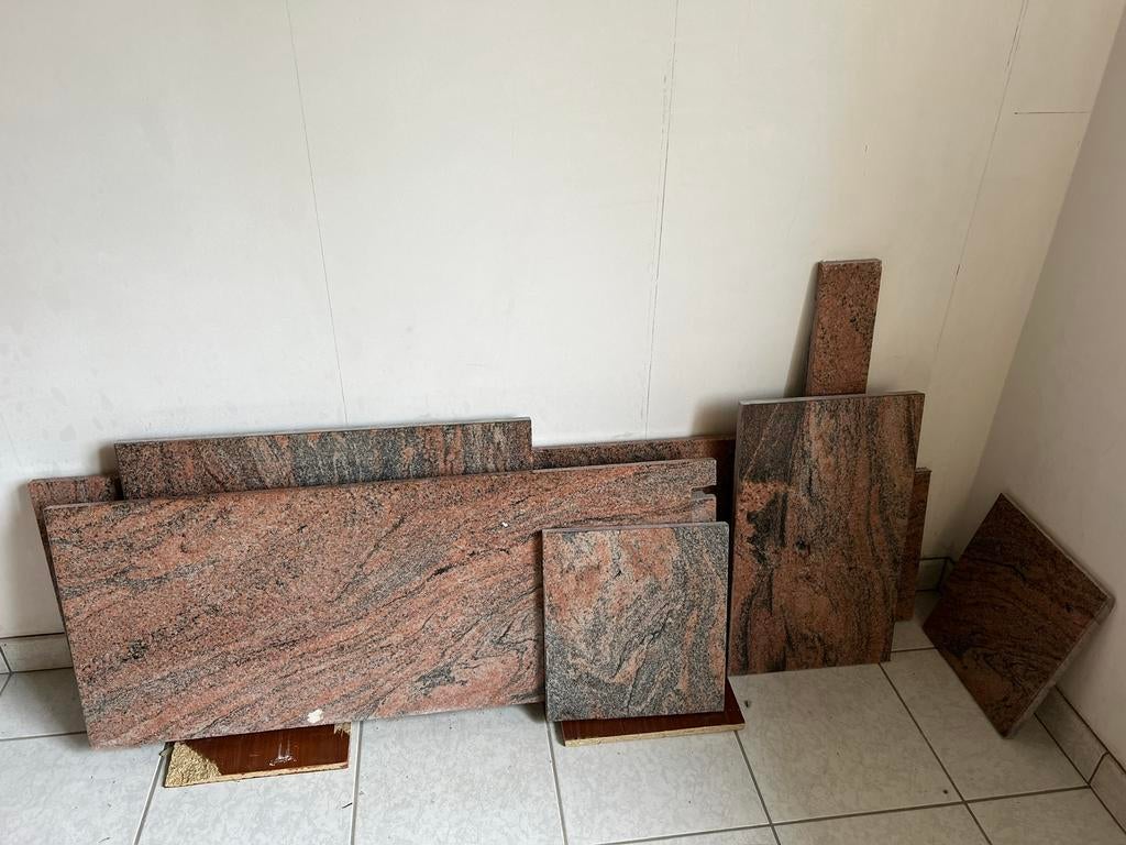 Carreaux de granit, Bricolage & Construction, Enlèvement, Comme neuf