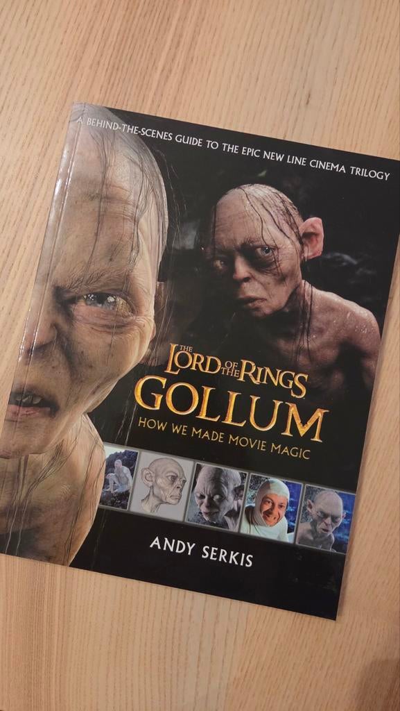 Filmboek Gollum - Andy Serkis, Ophalen