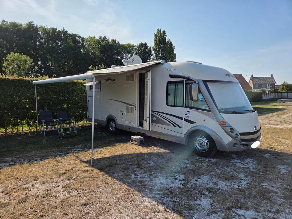 Carthago chic cline 4.9i 177pk 4.5 ton, Caravans en Kamperen, Chemisch toilet, Fiat, 7 tot 8 meter, Diesel