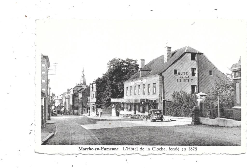 Marche-en-Famenne NA59: Het Hotel de la Cloche 1931, Verzenden, 1920 tot 1940, Gelopen, Luxemburg