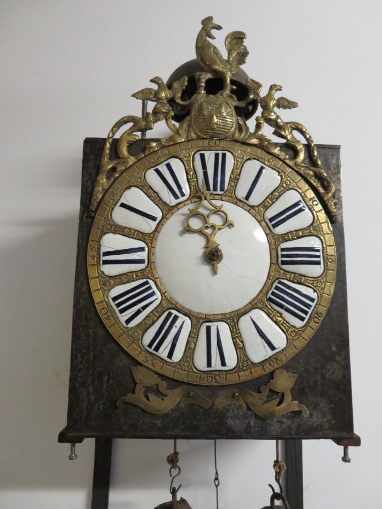 18de -eeuwse comtoise, werkend, nieuwe koorden, Ophalen, Voor 1900