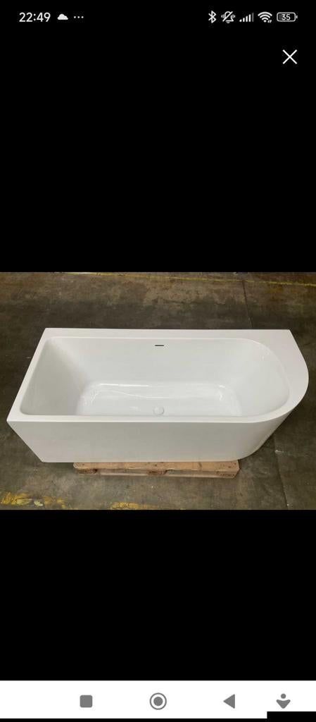 Ligbad Novio livigno 180x80 nieuwstaat, Ophalen, Bad