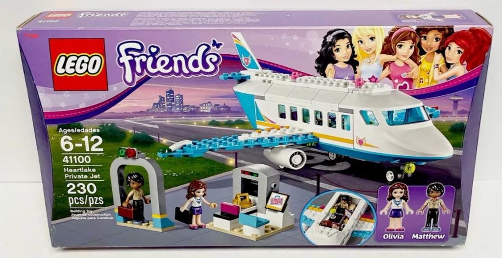 Jet privé Lego 41100 Heartlake, Enlèvement ou Envoi, Comme neuf, Ensemble complet, Lego