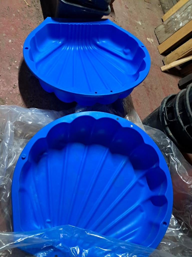 Blauwe Schelp, Kinderen en Baby's, Speelgoed | Buiten | Zandbakken, Ophalen of Verzenden