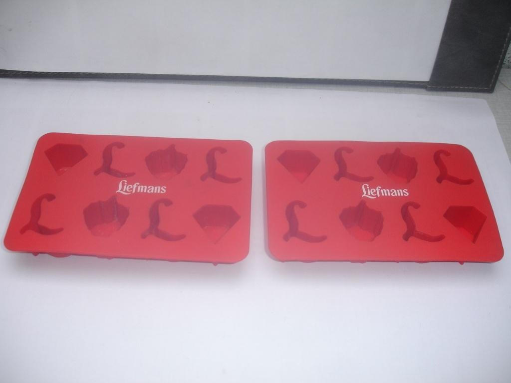 IJsblokvormpje van Liefmans, brij. Duvel, in rubber, Verzamelen, Biermerken, Ophalen of Verzenden, Nieuw, Overige typen, Duvel
