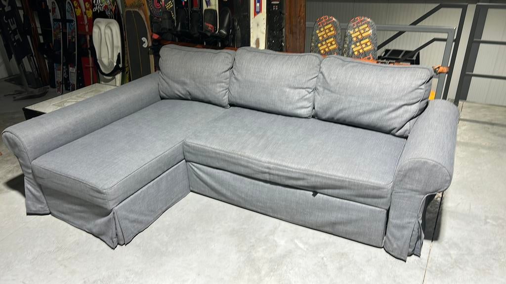 3 pers zetel / 2 pers slaap bank, Huis en Inrichting, Zetels | Zetels, Ophalen, Zo goed als nieuw