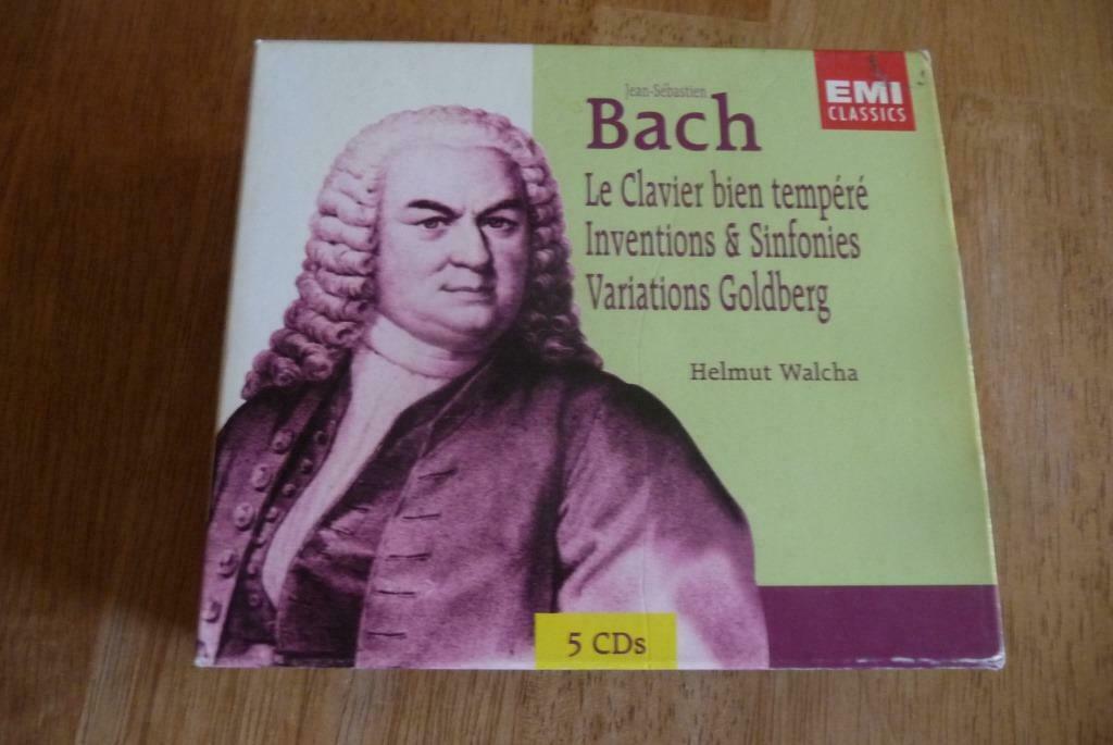 CD - Bach - Helmut Walcha - 5 cd's, Cd's en Dvd's, Ophalen of Verzenden, Klassiek