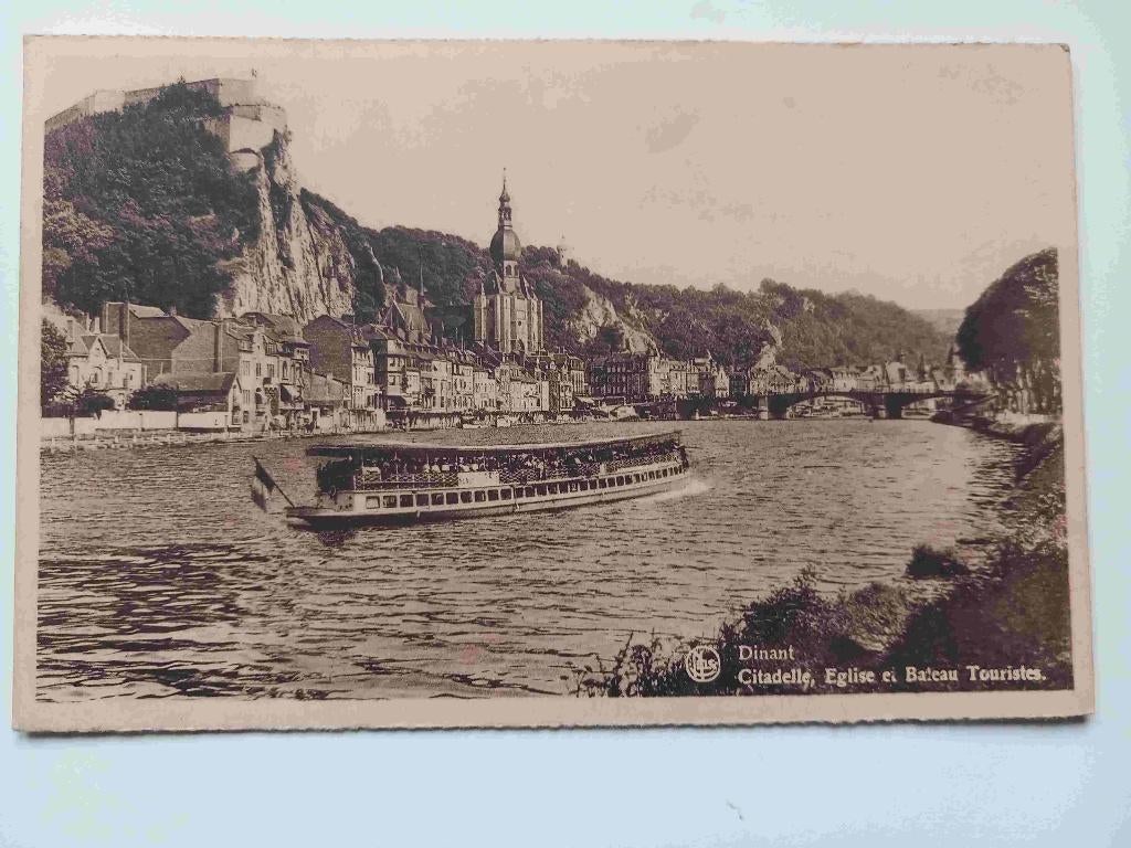 Carte postale : Dinant : La Citadelle 1929, Envoi, 1920 à 1940, Affranchie