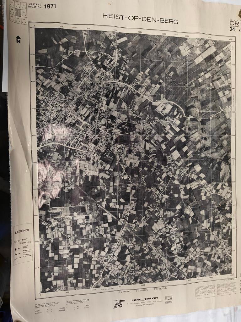 Lucht foto van Heist op den berg uit 1971, Verzamelen, Ophalen, Foto