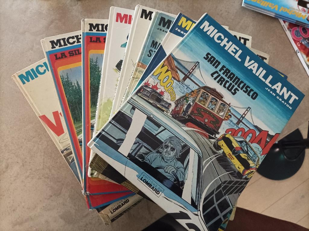 BD Michel Vaillant, Livres, Plusieurs BD, Enlèvement ou Envoi, Utilisé, Jean Graton