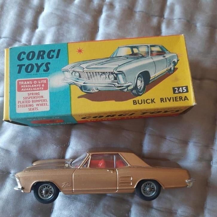 CORGI N 245 : BUICK RIVIERA *VINTAGE*NEUF* ORIGINALE*, Enlèvement, Neuf, Voiture, Corgi