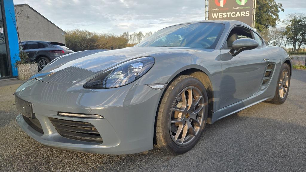 PORSCHE 718 2.0 TURBO PDK  GRAPHITE BLUE METALLIC, Automaat, Achterwielaandrijving, Euro 6, 4 cilinders