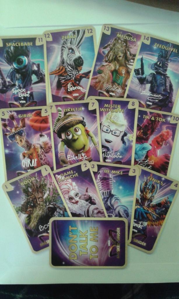 Complete set Masked Singer 2024+ Poppemie en Labradoodle, Ophalen of Verzenden, Nieuw