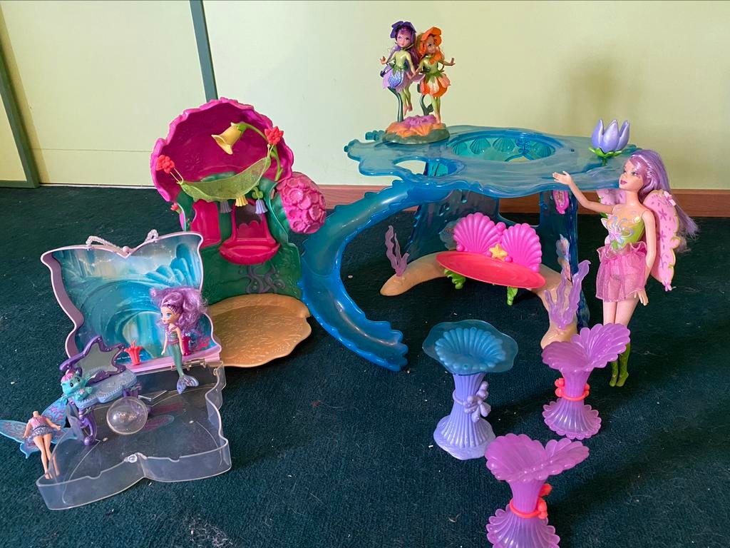Décor + barbie Mermaidia, Enlèvement, Comme neuf