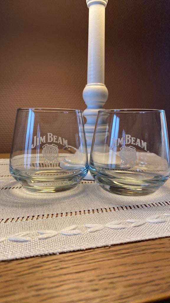 JIM BEAM whisky glazen 5€ stuk, Verzamelen, Ophalen of Verzenden, Nieuw