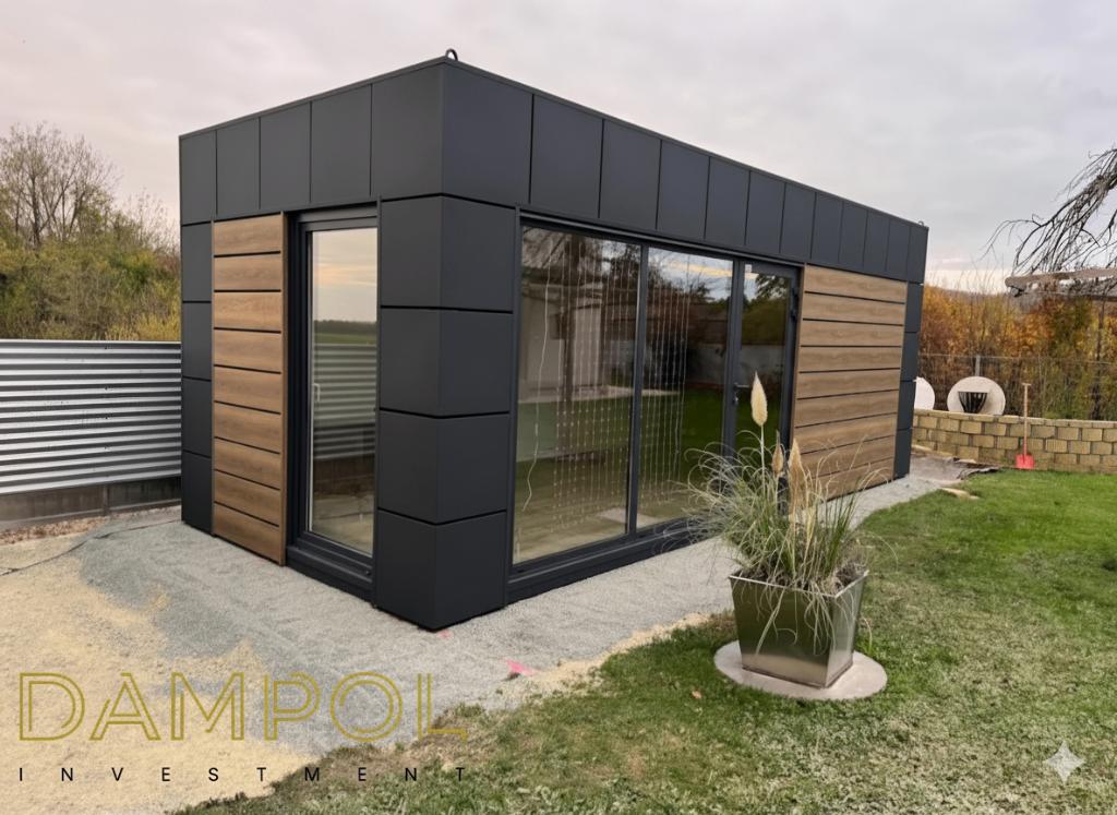 Maison de jardin modulaire – fabrication UE, Garantie, Construction de jardin ou d'étang