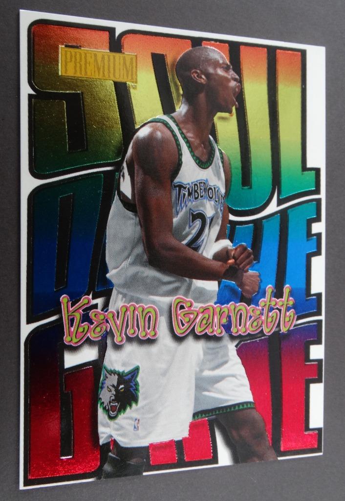 '98 NBA GARNETT Skybox Premium "Soul O/T Game" 7/15 SG *SP*, Verzenden, Zo goed als nieuw, Overige typen