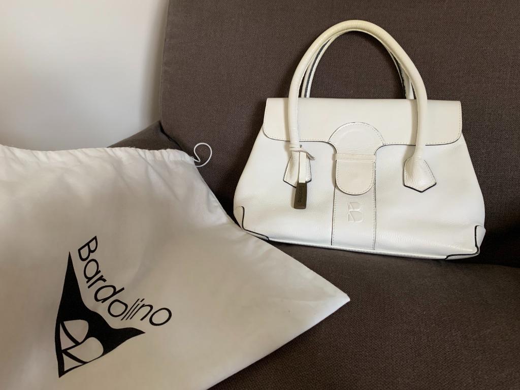 Bardolino witte handtas, Enlèvement ou Envoi, Utilisé, Blanc, Sac à main