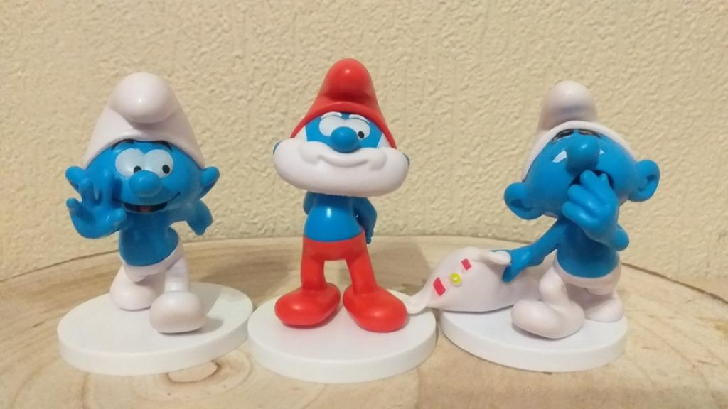 schtroumpf smurf schlumpf figurines, Ophalen of Verzenden, Zo goed als nieuw, Verschillende Smurfen, Poppetje, Figuurtje of Knuffel