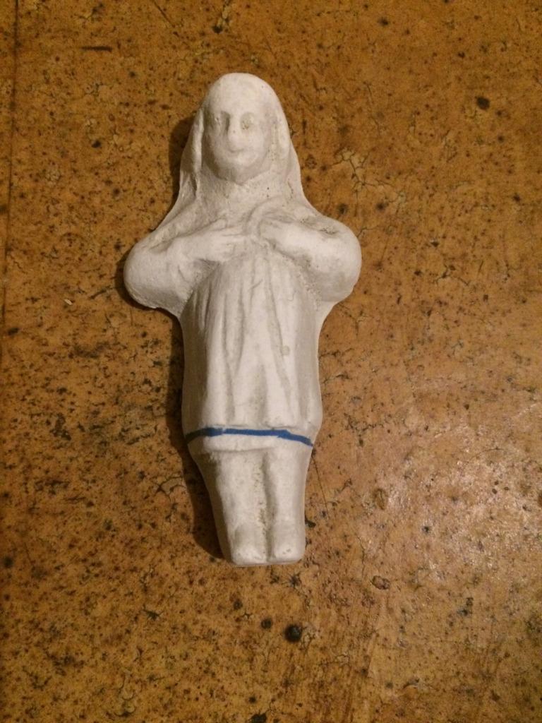 Figurines enfant Jésus en plâtre, Divers, Noël, Enlèvement ou Envoi, Utilisé