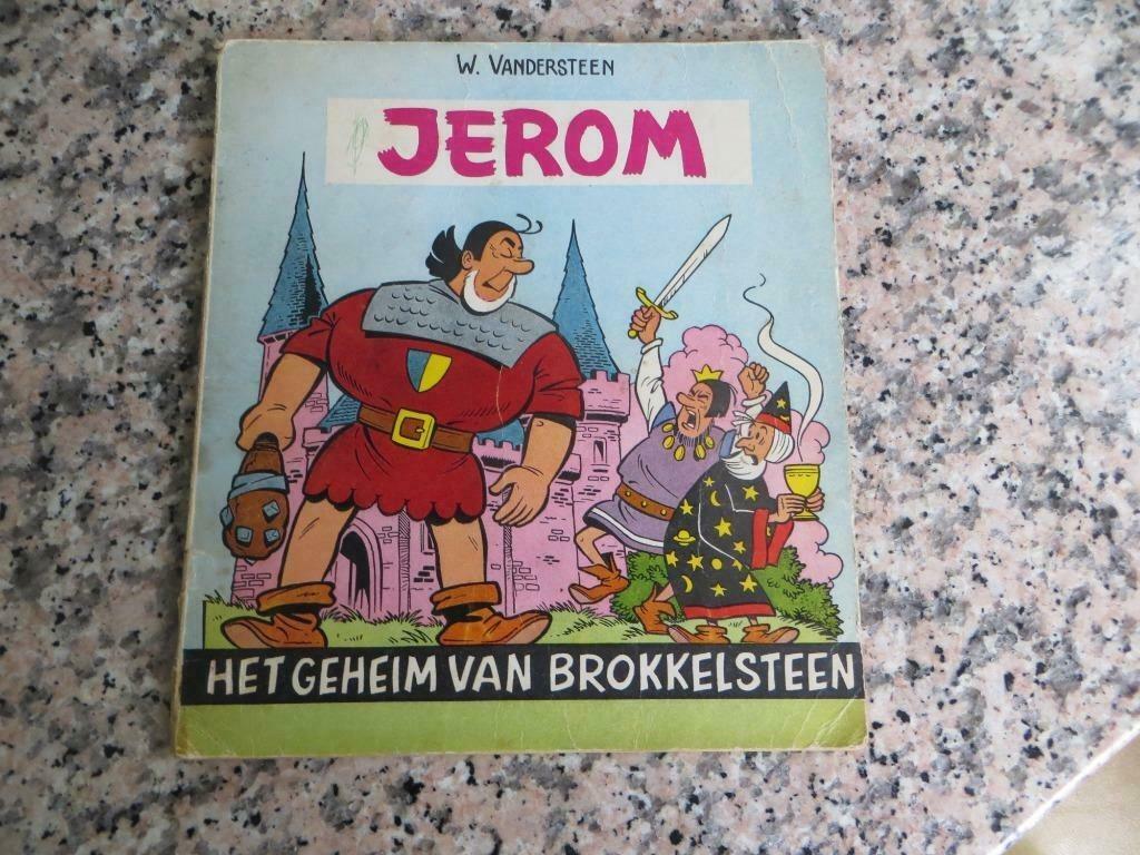 5 oude Jerom - Willy Vandersteen waarvan 3 in 1ste druk, Boeken, Gelezen, Willy Vandersteen, Ophalen of Verzenden, Meerdere stripboeken