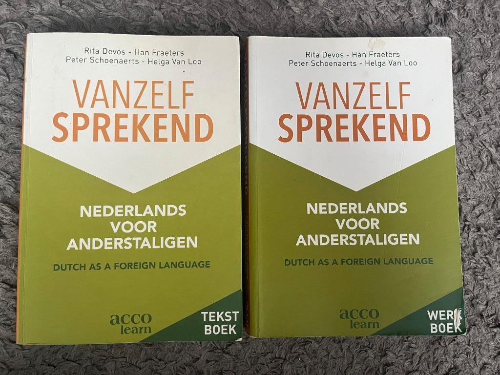 Van Zelfsprekend – Nederlands voor Anderstaligen, Boeken, Ophalen of Verzenden, Gelezen, Rita Devos-Han Fraeters-Peter Schoenaerts-Helga Van Loo