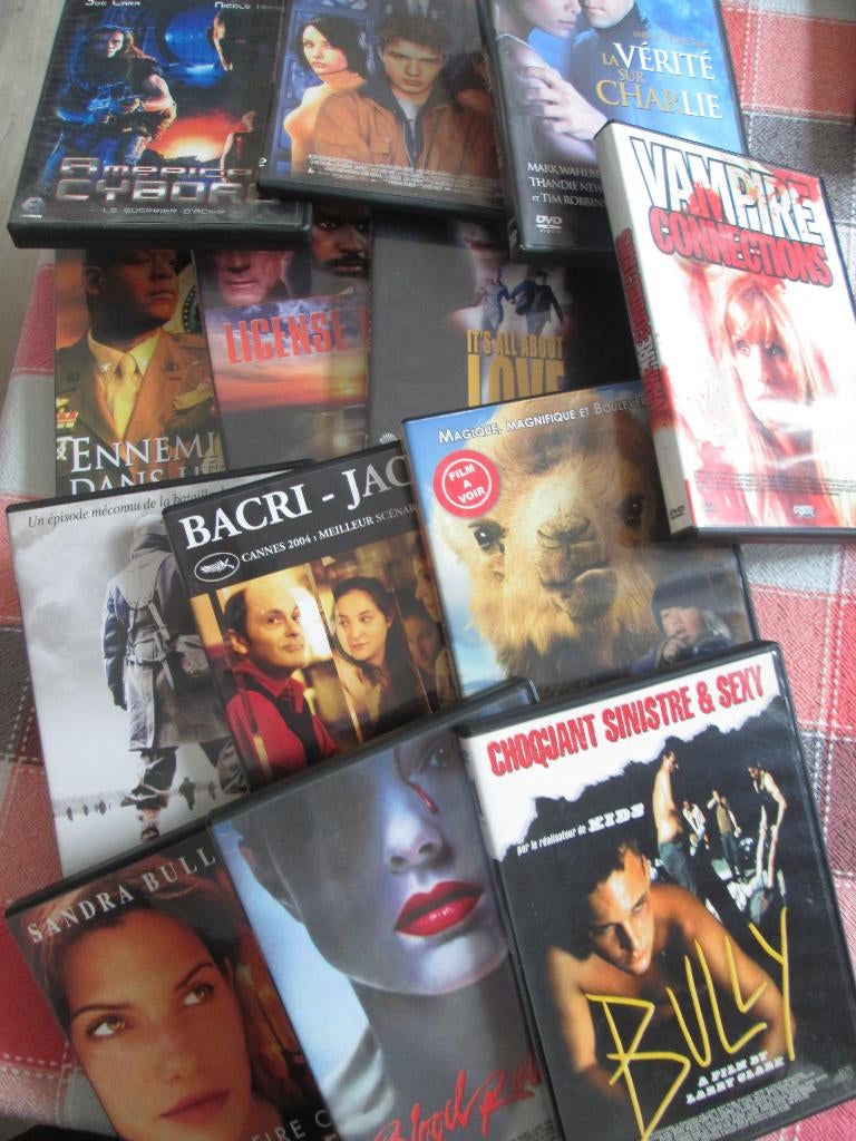 Lot de 13 DVD, CD & DVD, DVD | Action, Utilisé, Enlèvement